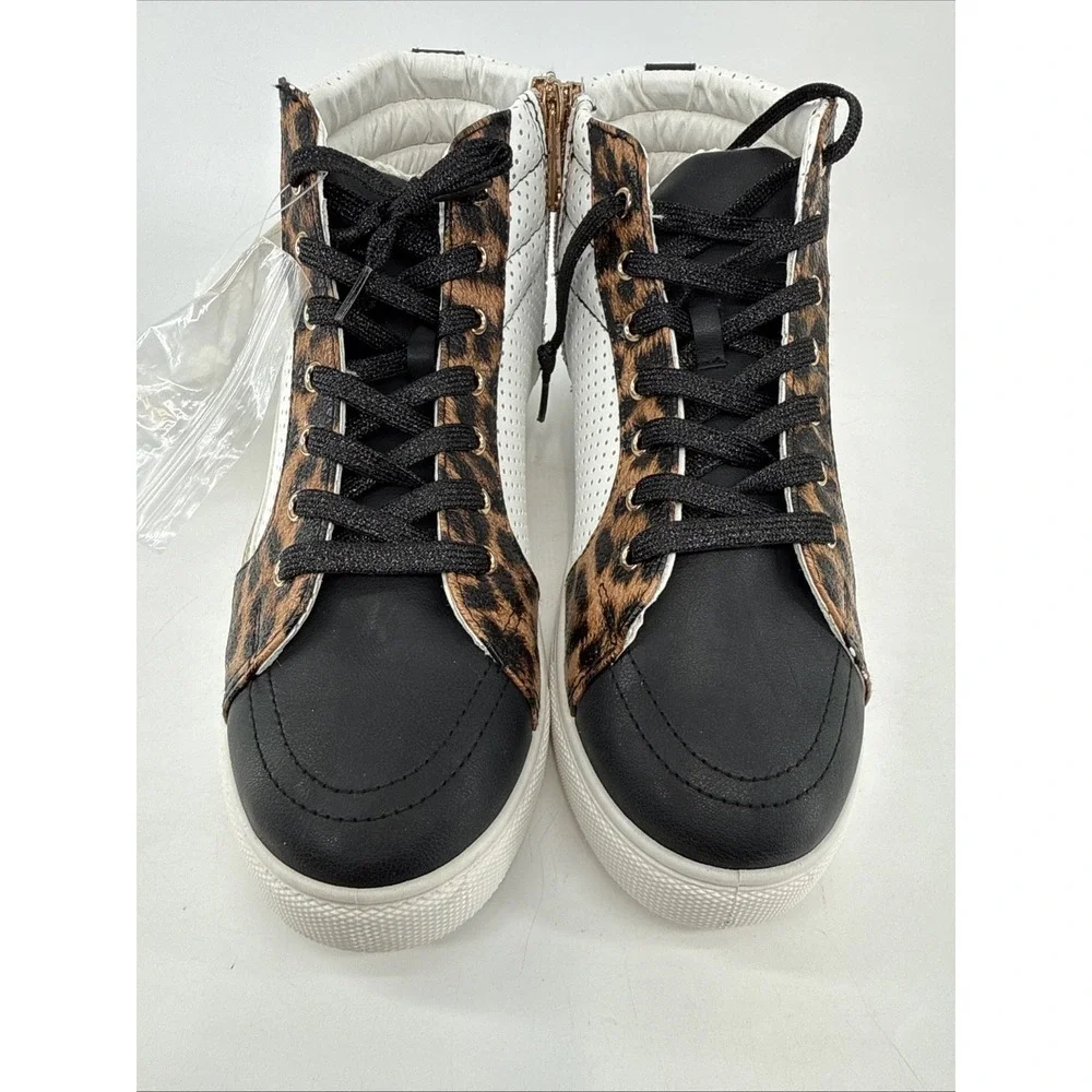 Active Live Well‎ Leopard Print NWT High Top Women's 10 Shoes